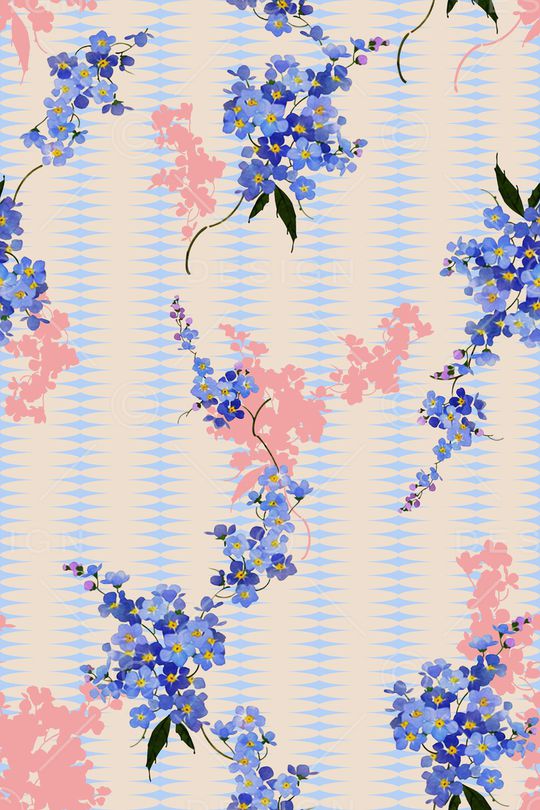 几何印花华亿平台图片