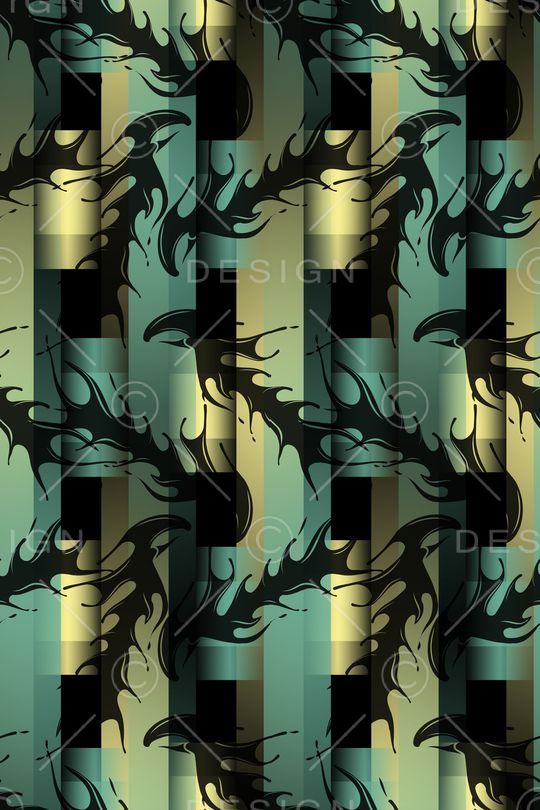 几何印花华亿平台图片