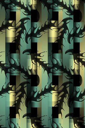 几何印花华亿平台图片