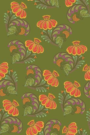 手绘花卉印花华亿平台图片