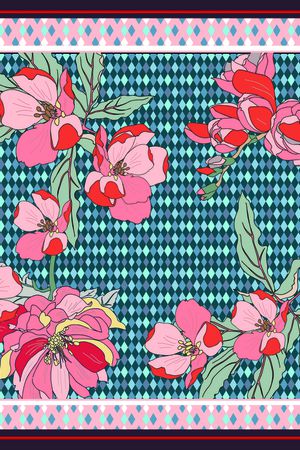 大牌风印花华亿平台图片