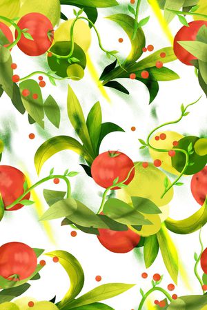 水果印花华亿平台图片