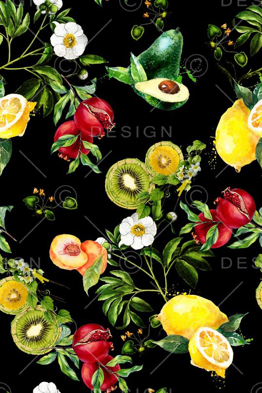 绿植树叶印花华亿平台图片