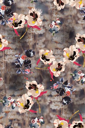 大牌风印花华亿平台图片