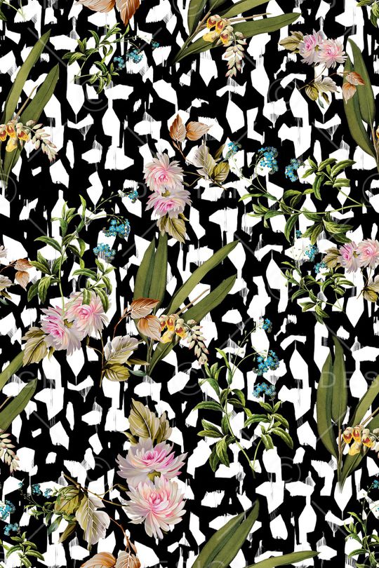 几何印花华亿平台图片