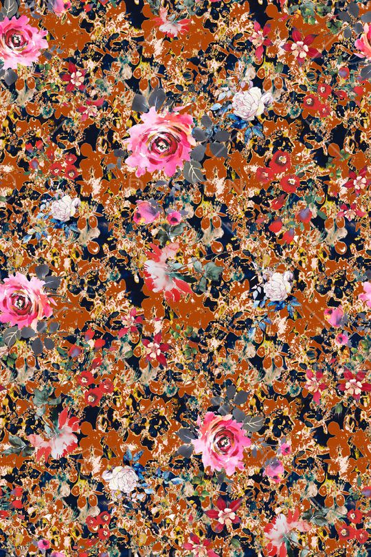 抽象印花华亿平台图片