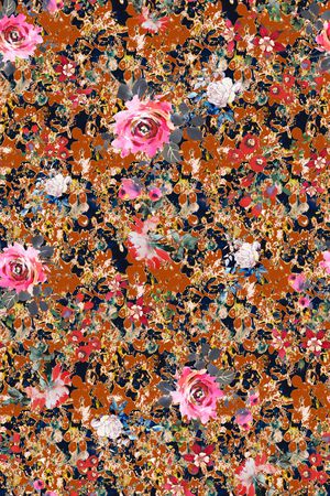 抽象印花华亿平台图片