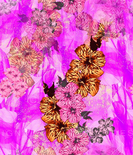 抽象印花华亿平台图片