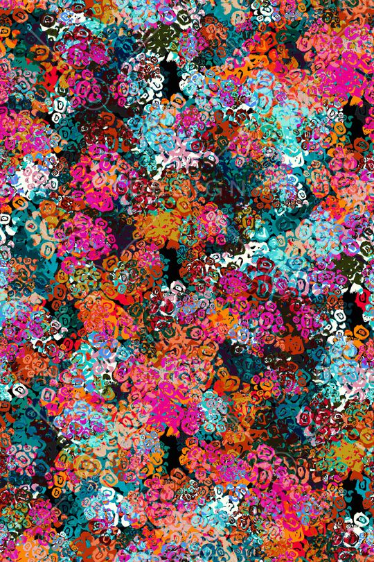 动物纹印花华亿平台图片