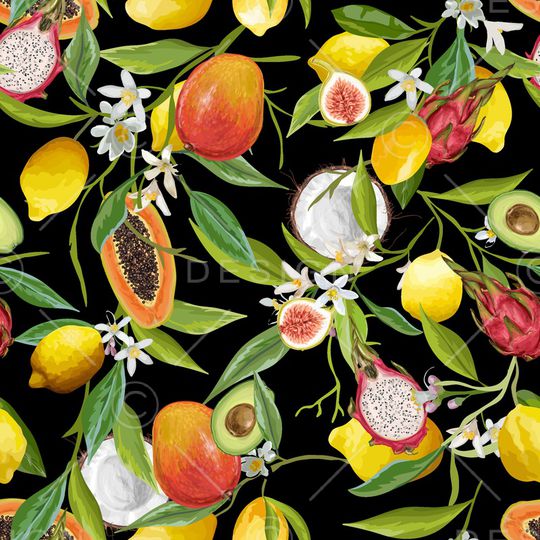 水果印花华亿平台图片