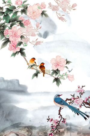 小清新印花华亿平台图片