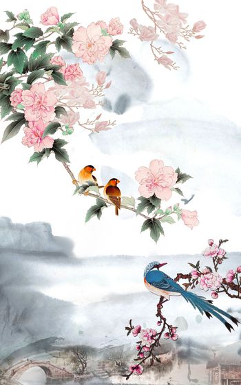 小清新印花华亿平台图片