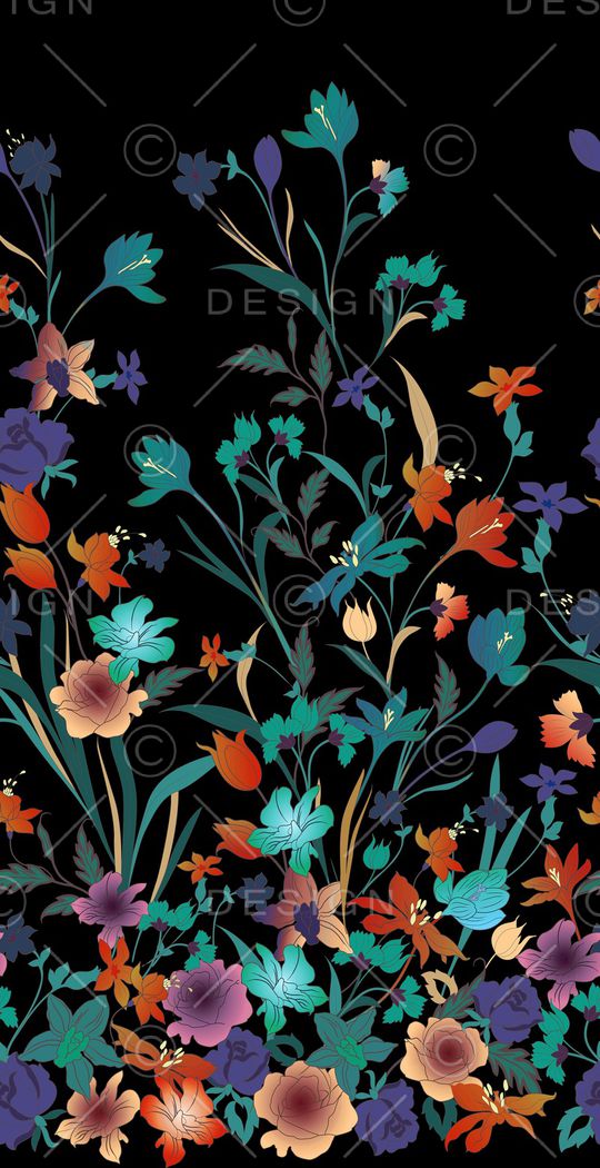 手绘印花华亿平台图片