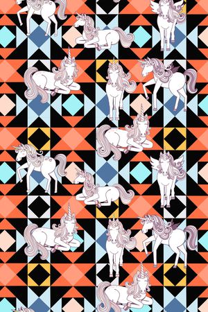 几何印花华亿平台图片