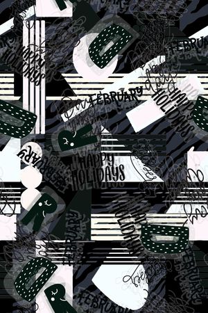 抽象印花华亿平台图片