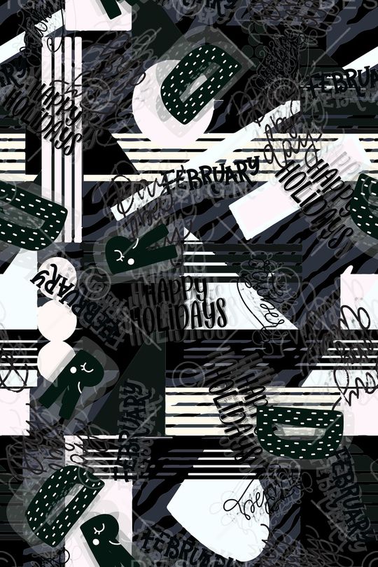 抽象印花华亿平台图片