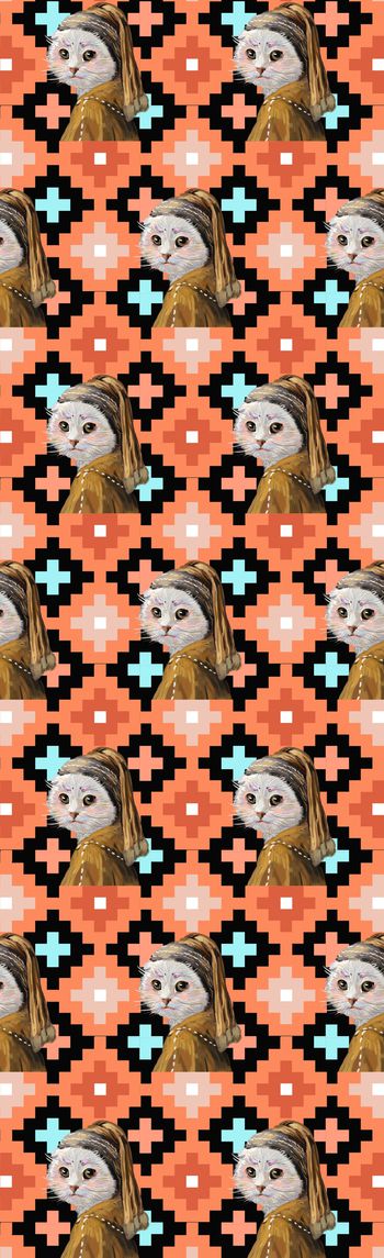 手绘印花华亿平台图片