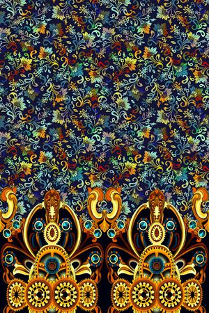 大牌风印花华亿平台图片