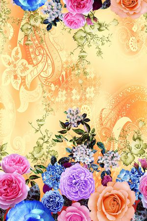 大牌风印花华亿平台图片