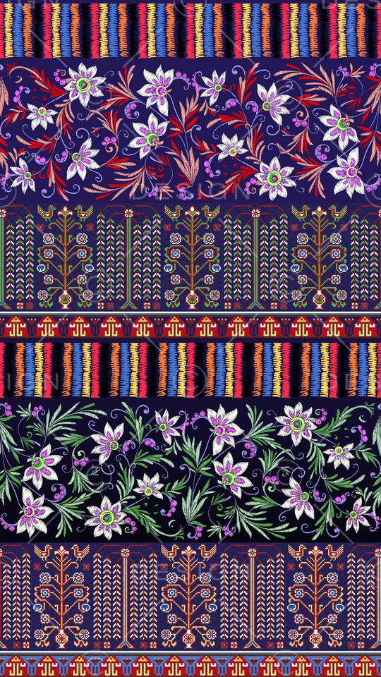 几何印花华亿平台图片