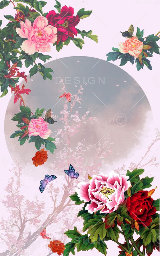 小清新印花华亿平台图片