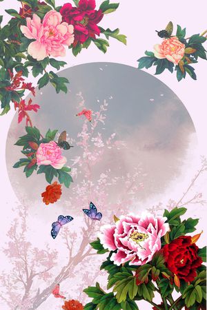 小清新印花华亿平台图片