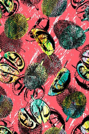 春夏华亿平台印花华亿平台图片