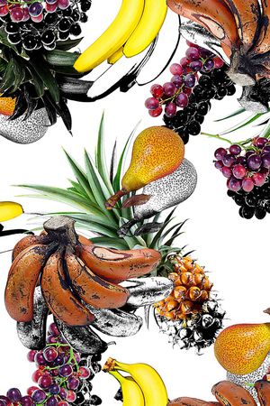 春夏华亿平台印花华亿平台图片