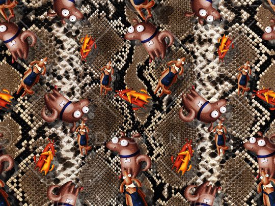 狗尾巴草印花华亿平台图片