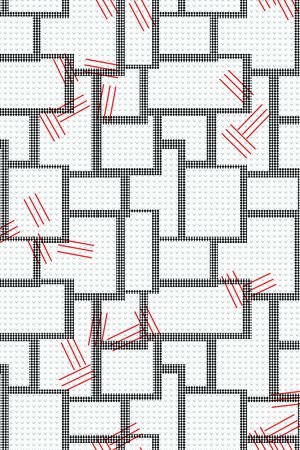 几何男装印花华亿平台图片