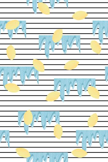 柠檬印花华亿平台图片