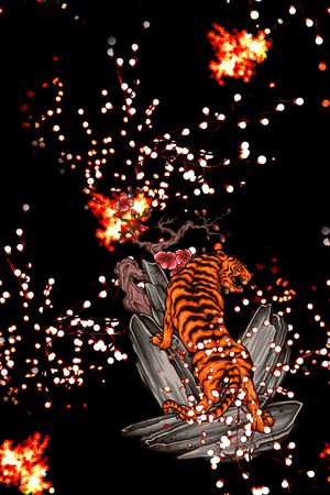 卡通印花华亿平台图片