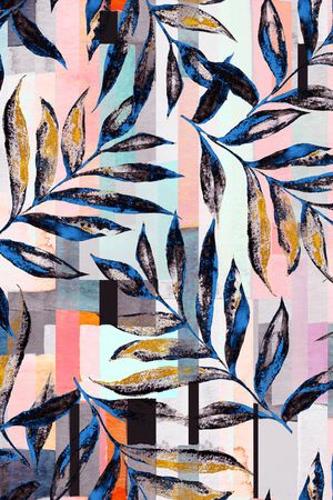 几何印花华亿平台图片