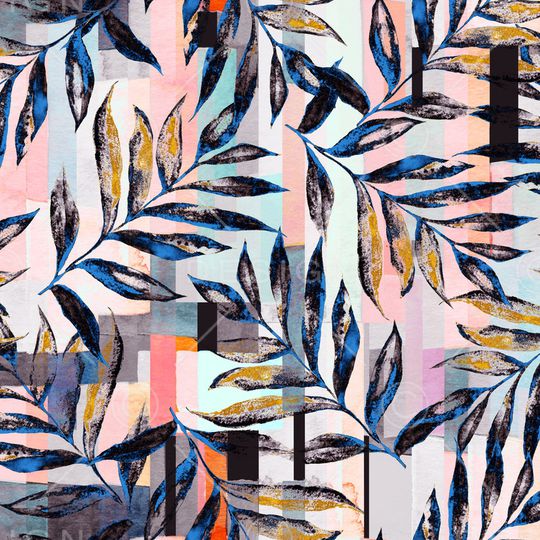 几何印花华亿平台图片