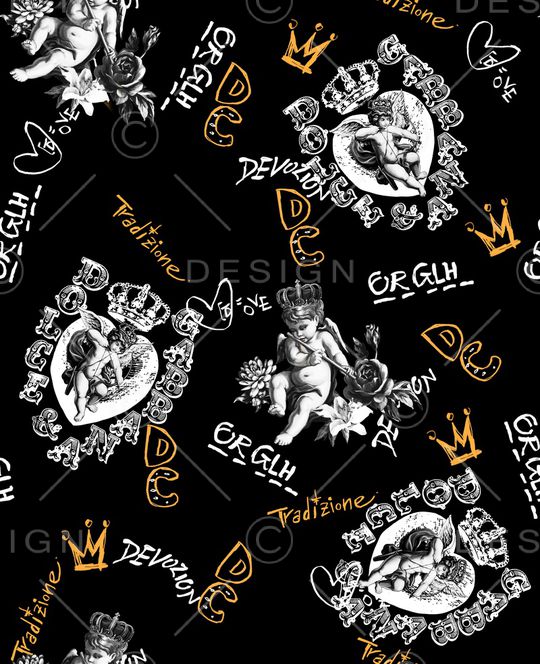 大牌风印花华亿平台图片