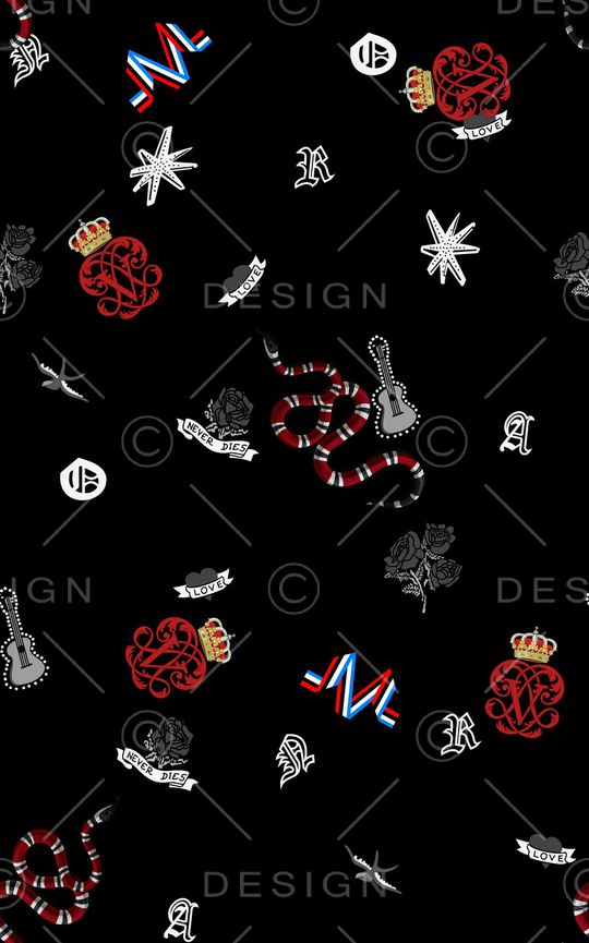 简欧印花华亿平台图片