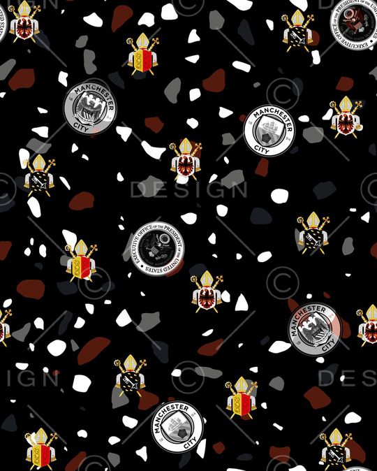 几何印花华亿平台图片