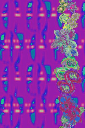 迷幻印花华亿平台图片