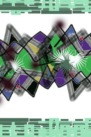 几何印花华亿平台图片