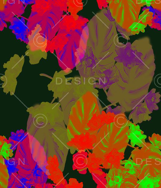 迷幻印花华亿平台图片