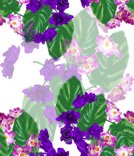 迷幻印花华亿平台图片