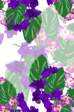 迷幻印花华亿平台图片