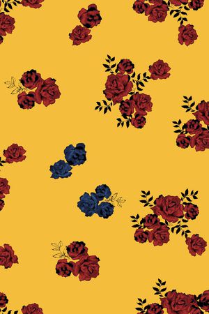 春夏华亿平台印花华亿平台图片