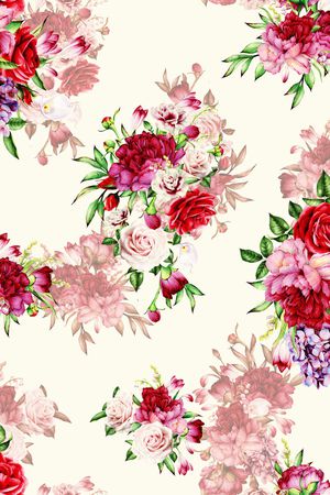 手绘印花华亿平台图片