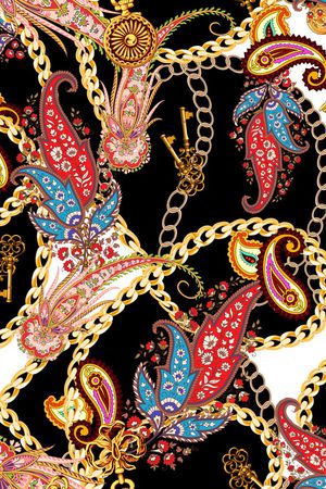 大牌风印花华亿平台图片