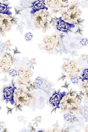 手绘印花华亿平台图片