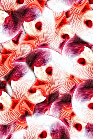 抽象印花华亿平台图片