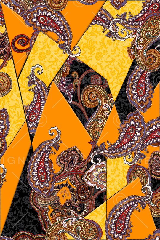 几何印花华亿平台图片