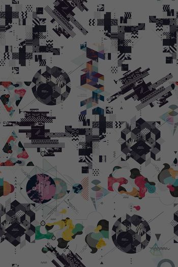 几何印花华亿平台图片