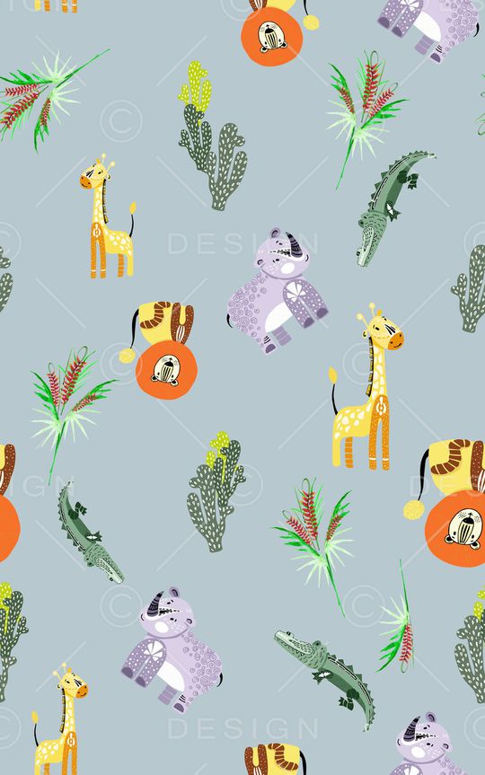 卡通印花华亿平台图片